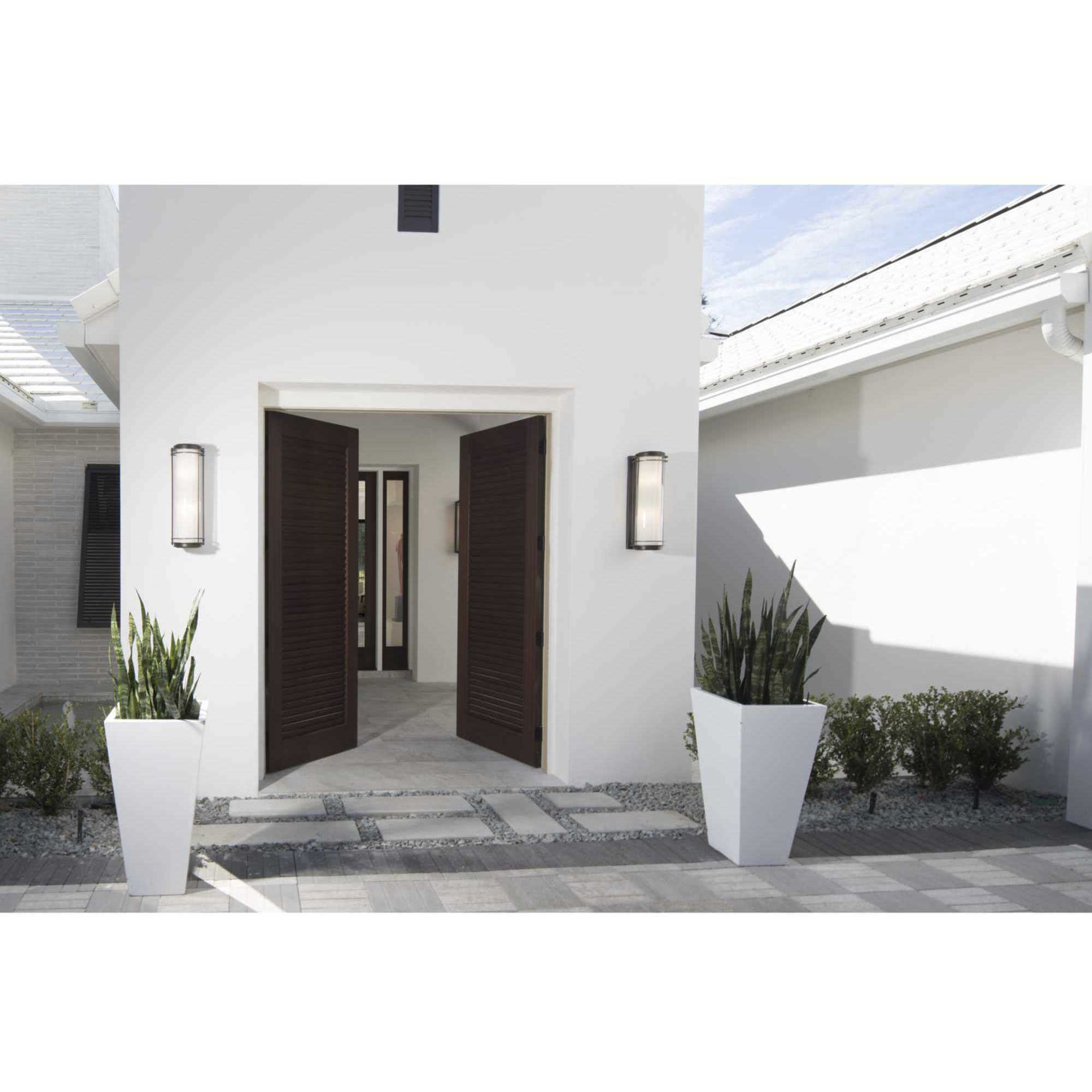 Penfield 2 Light 24 inch Oil Rubbed Bronze Outdoor Wall Lantern